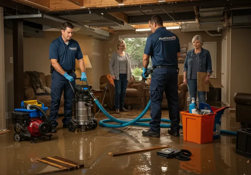 Basement Water Extraction and Removal Techniques process in De Witt, AR